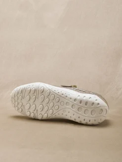 Femme Pédiconfort Derbies cuir motifs brillants