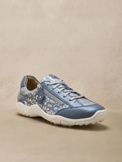 Femme Pédiconfort Derbies cuir motifs brillants