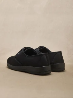 Femme Pédiconfort Derbies en maille légèrement extensible