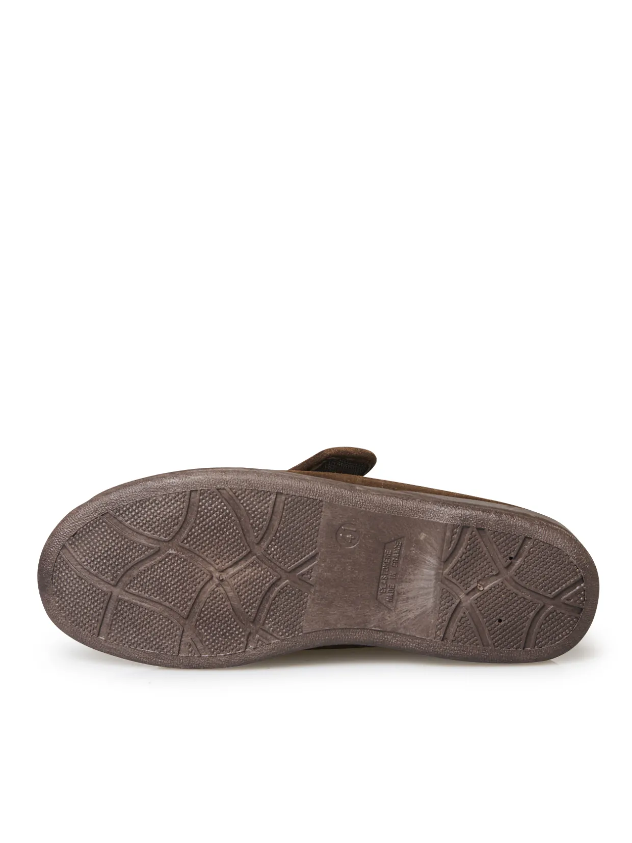 Homme Pédiconfort Derbies fourrés à scratch