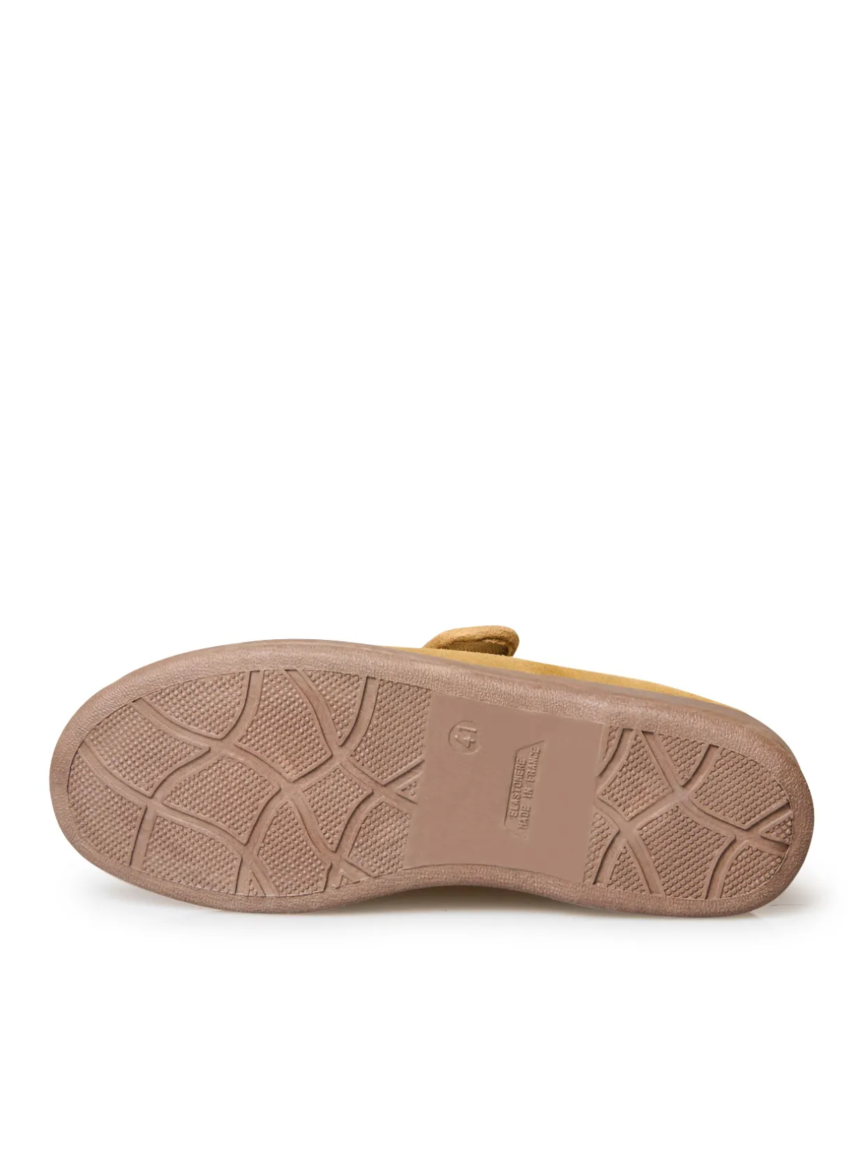 Homme Pédiconfort Derbies fourrés à scratch