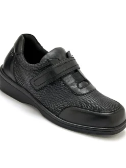 Femme Pédiconfort Derbies pieds sensibles à scratch