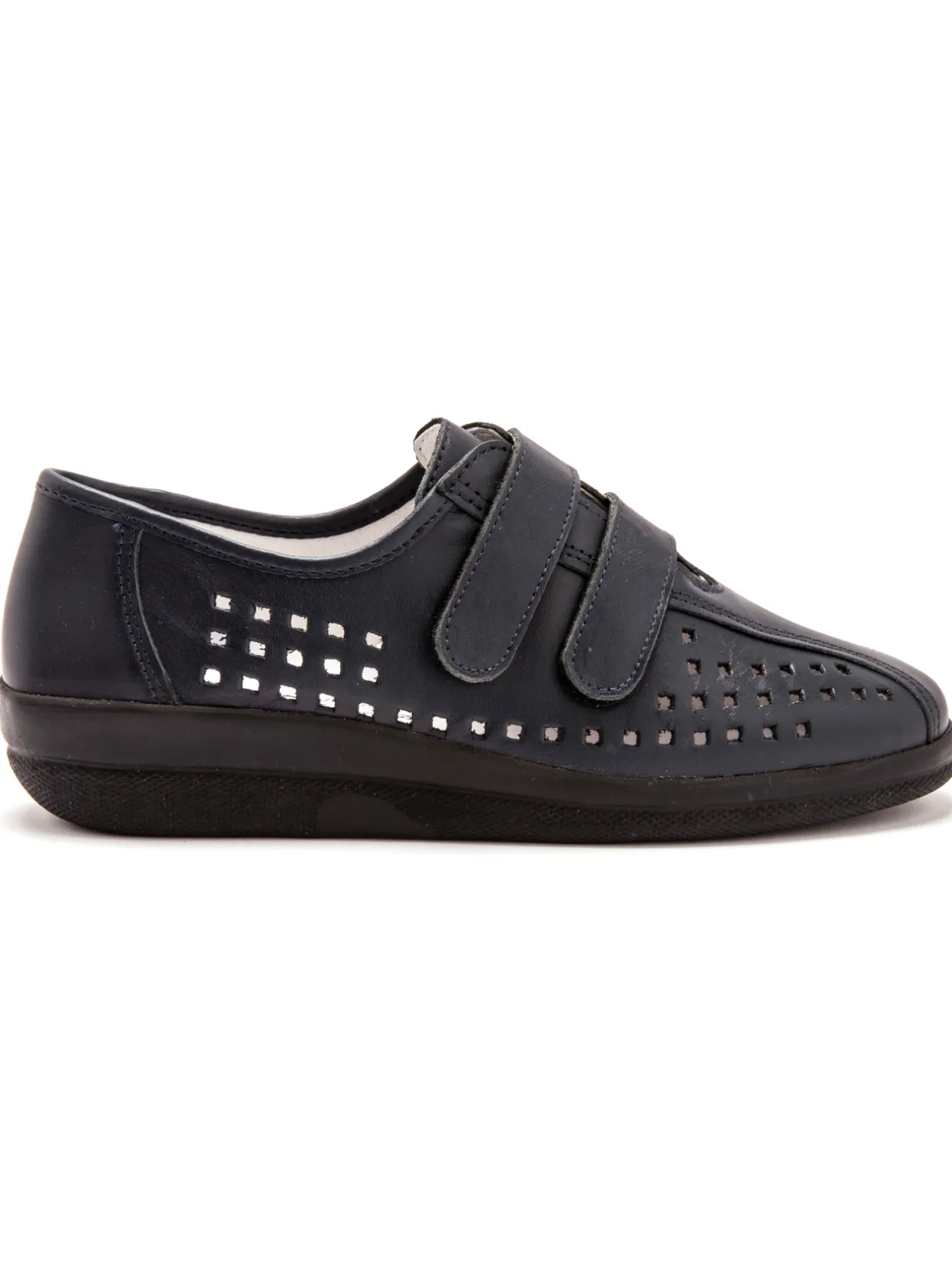 Femme Pédiconfort Derbies scratchées à semelle amovible