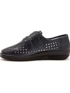 Femme Pédiconfort Derbies scratchées à semelle amovible