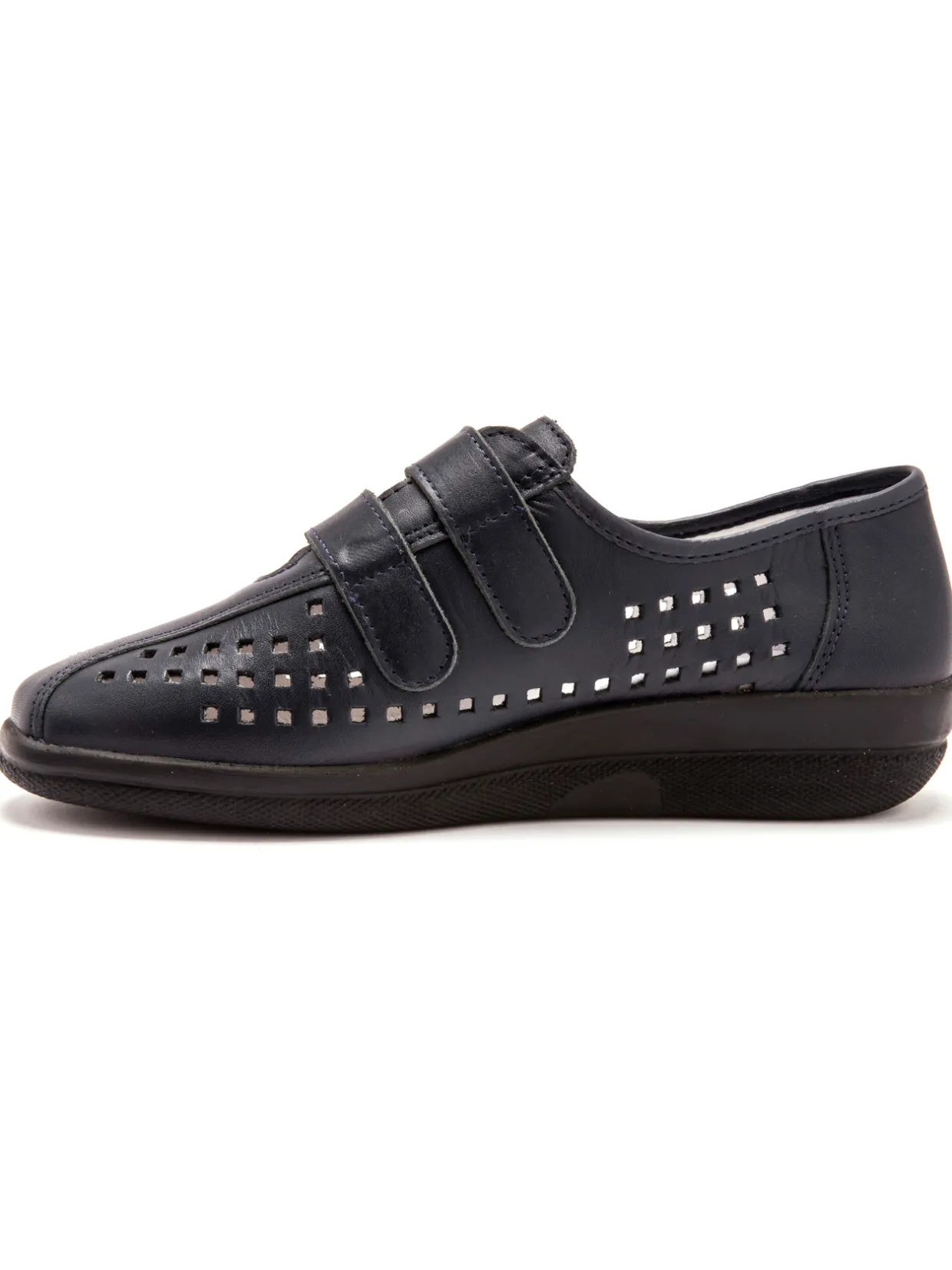 Femme Pédiconfort Derbies scratchées à semelle amovible