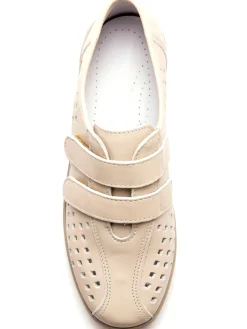 Femme Pédiconfort Derbies scratchées à semelle amovible