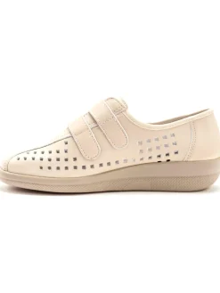 Femme Pédiconfort Derbies scratchées à semelle amovible