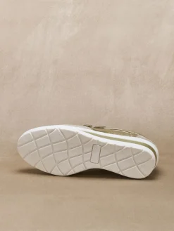 Femme Pédiconfort Derbies tout cuir à scratchs