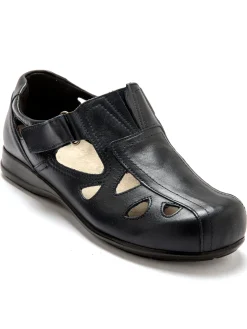 Femme Pédiconfort Derbies ultra larges semelle amovible