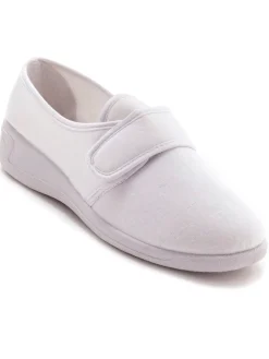 Femme Pédiconfort Derbies ultra-souples à patte scratch