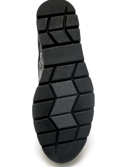 Femme Pédiconfort Derbies vernis façon croco