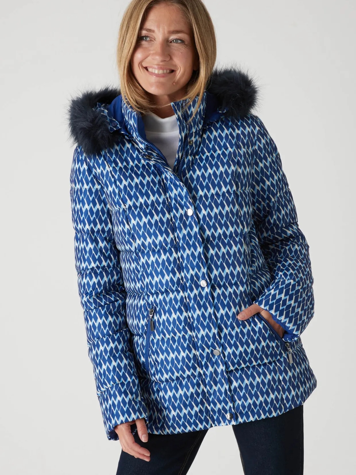 Femme Daxon Doudoune à capuche amovible