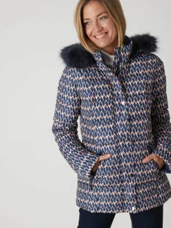 Femme Daxon Doudoune à capuche amovible