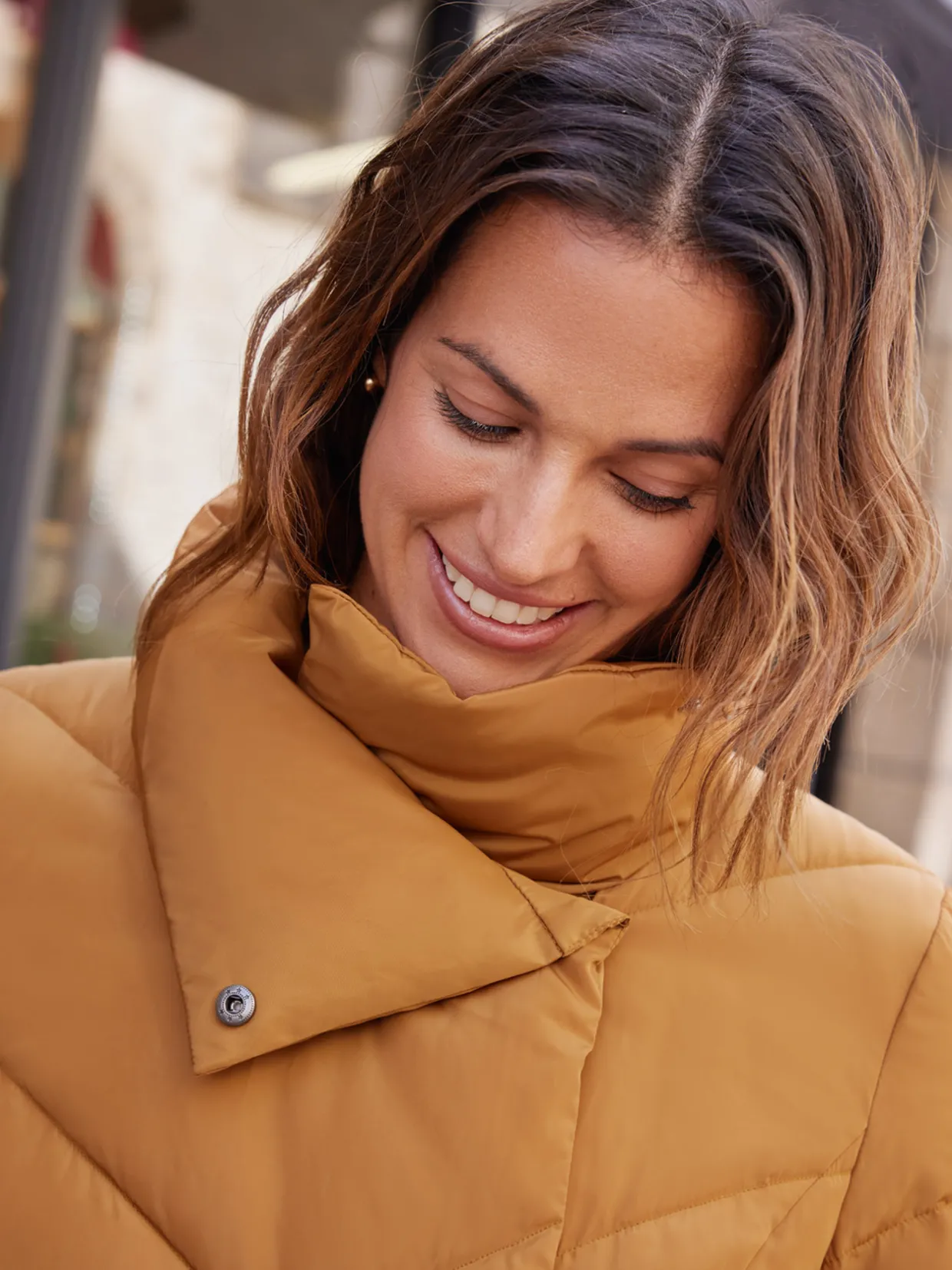 Femme Daxon Doudoune matelassée col montant