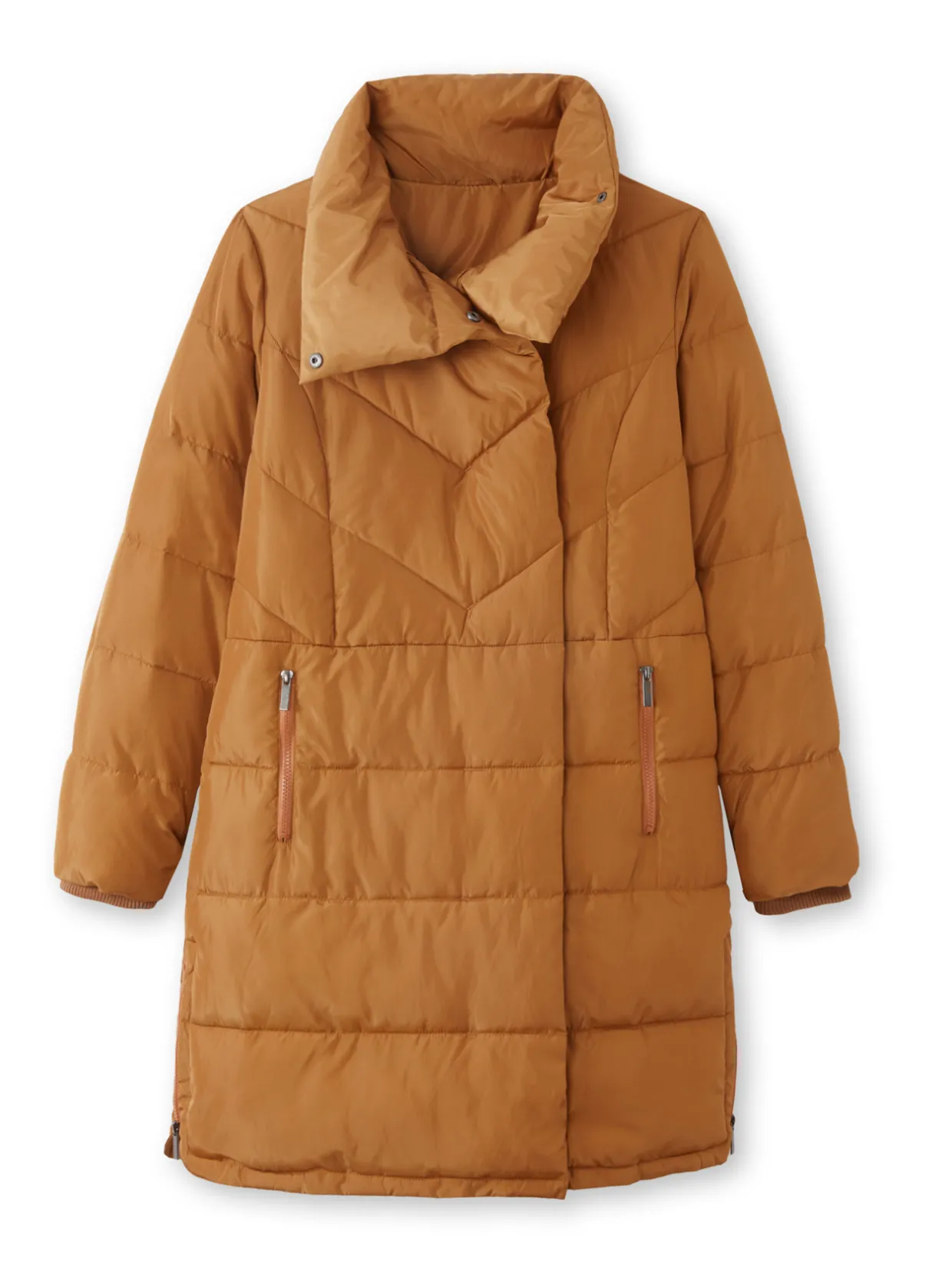 Femme Daxon Doudoune matelassée col montant