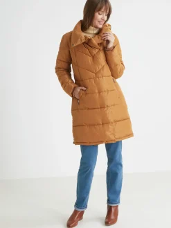 Femme Daxon Doudoune matelassée col montant