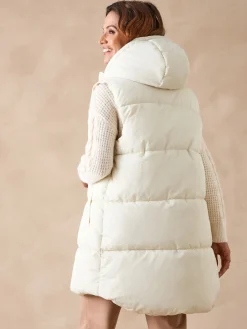 Femme Daxon Doudoune sans manches à capuche