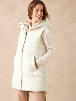 Femme Daxon Doudoune sans manches à capuche