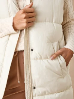 Femme Daxon Doudoune sans manches à capuche