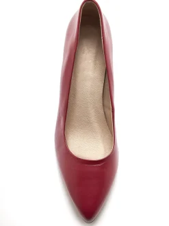 Femme Pédiconfort Escarpins cuir à talon