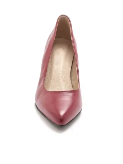 Femme Pédiconfort Escarpins cuir à talon