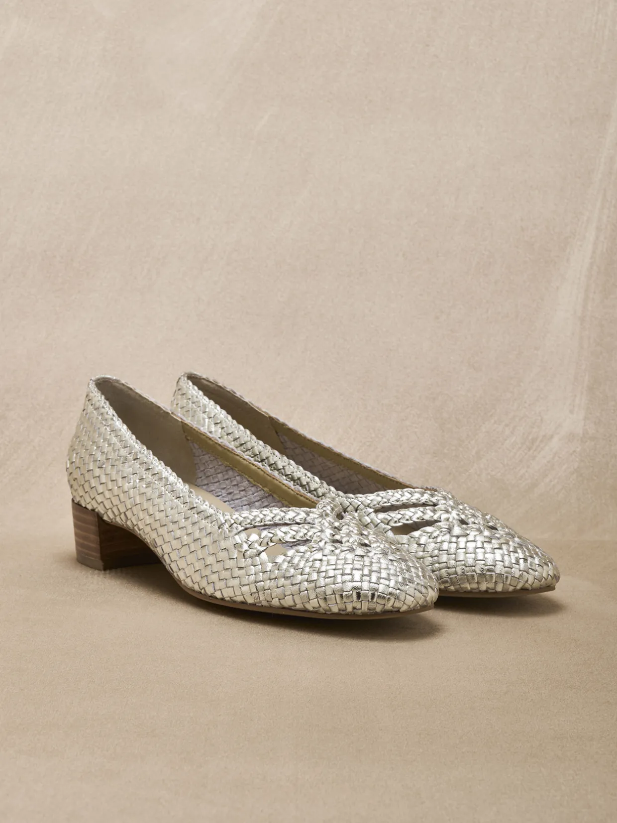 Femme Pédiconfort Escarpins tressés à aérosemelle