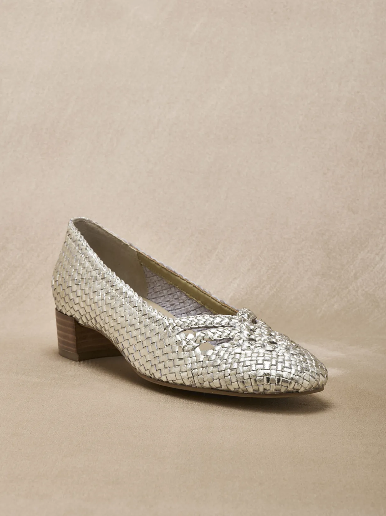 Femme Pédiconfort Escarpins tressés à aérosemelle