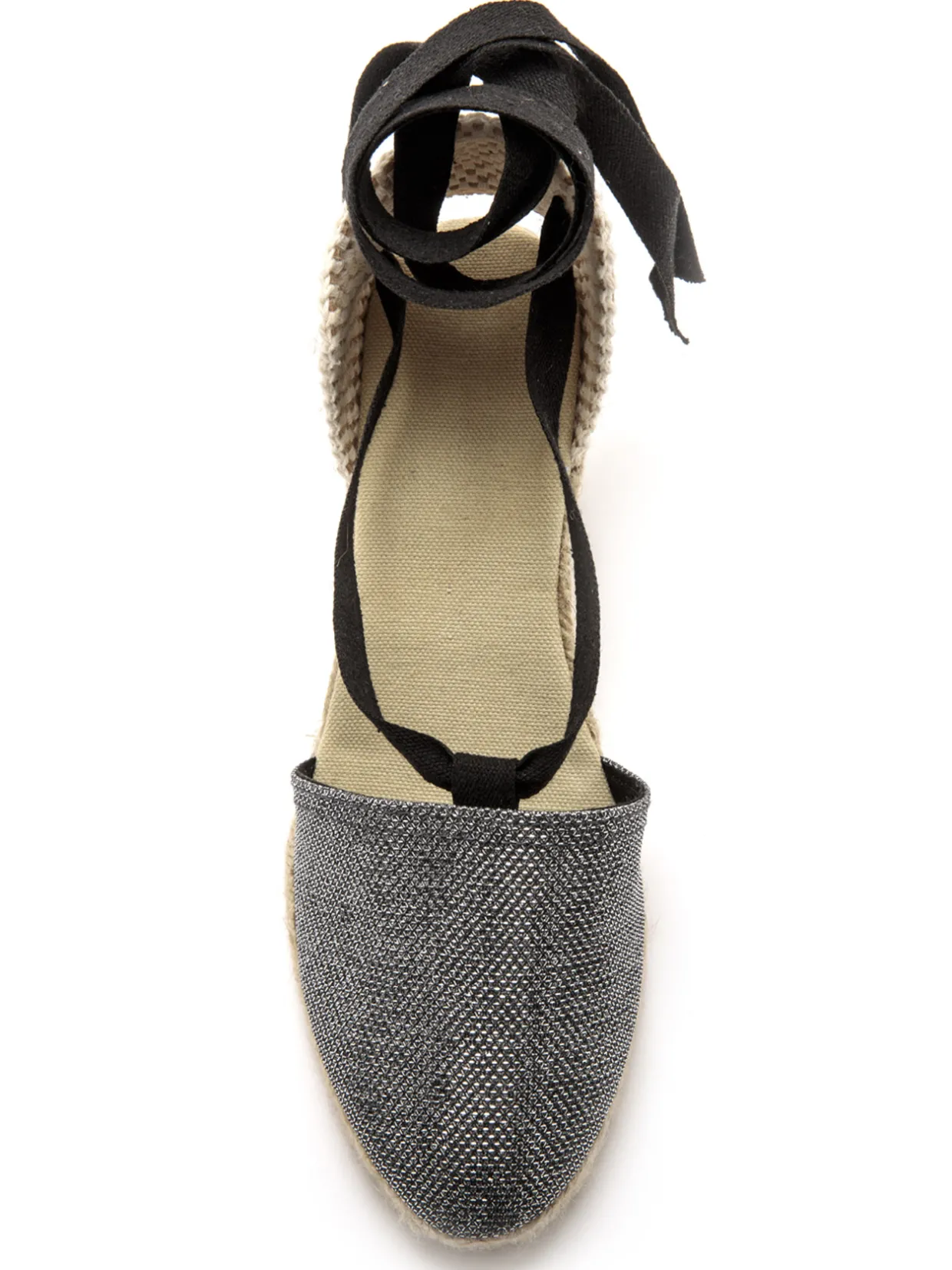 Femme Pédiconfort Espadrilles compensées lien cheville