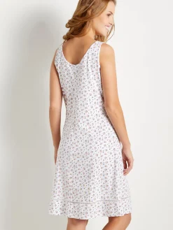 Daxon Fond de robe en pur coton long. 90cm