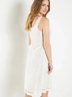 Daxon Fond de robe maille satinée 105cm