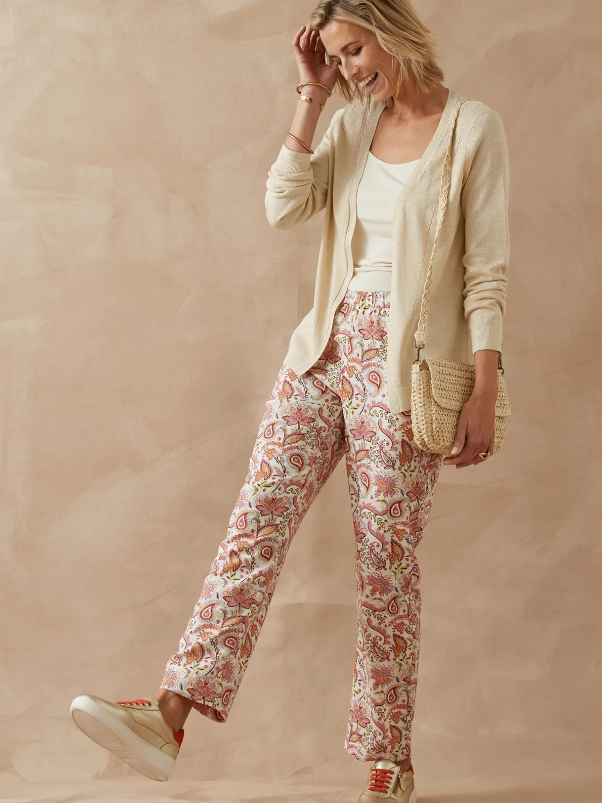 Femme Daxon Gilet ajouré bord à bord