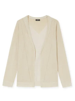 Femme Daxon Gilet ajouré bord à bord