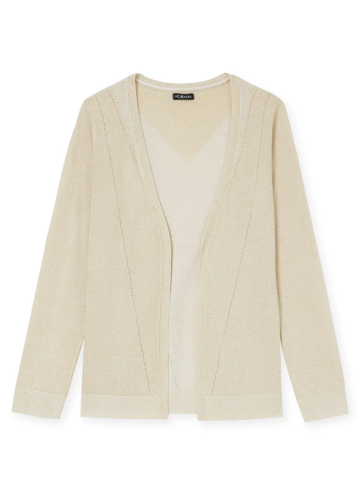 Femme Daxon Gilet ajouré bord à bord