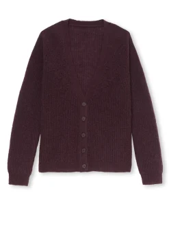 Femme Daxon Gilet avec laine et mohair