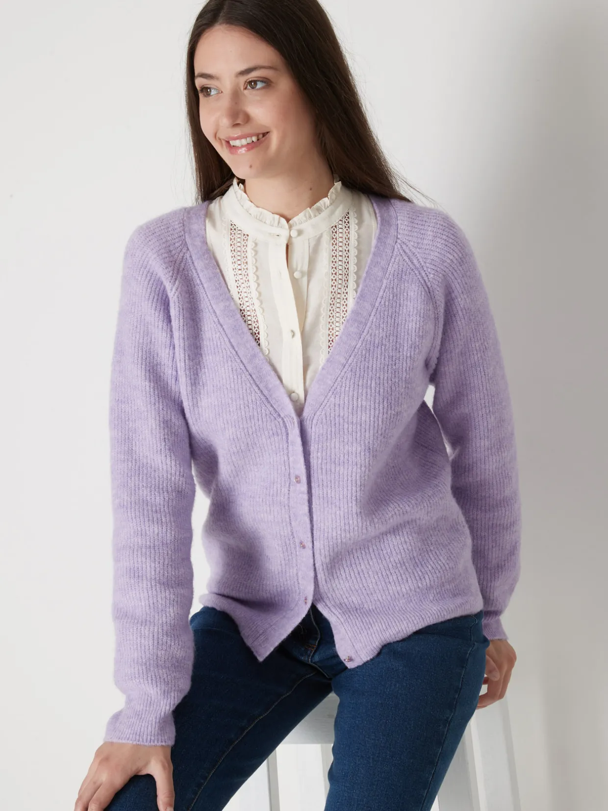 Femme Daxon Gilet côtes anglaises