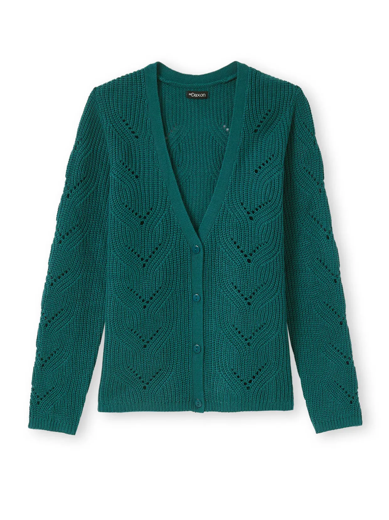 Femme Daxon Gilet en côtes perlées