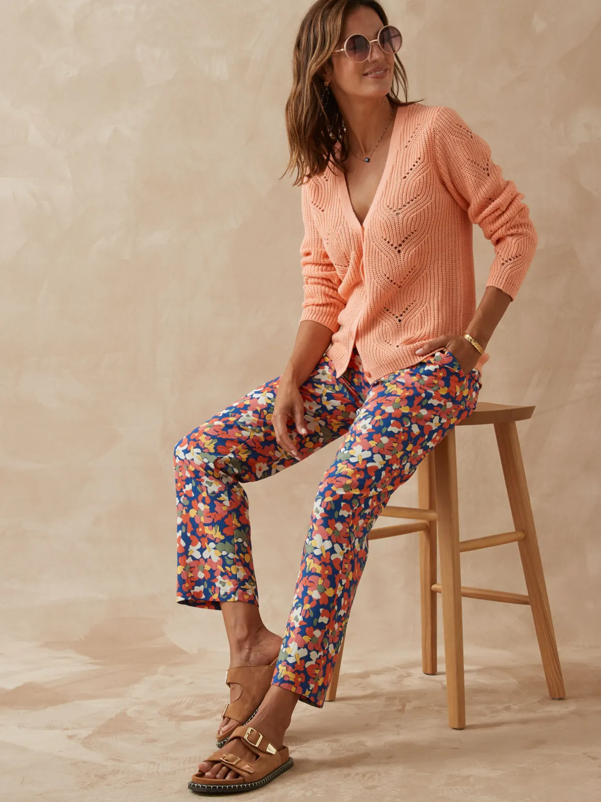 Femme Daxon Gilet en côtes perlées