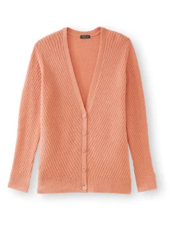 Femme Daxon Gilet en maille affinante