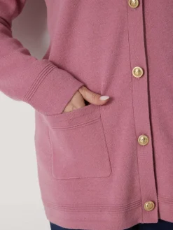 Femme Daxon Gilet en maille milano