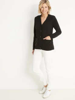 Femme Daxon Gilet intemporel manches longues