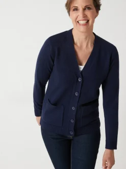 Femme Daxon Gilet intemporel manches longues