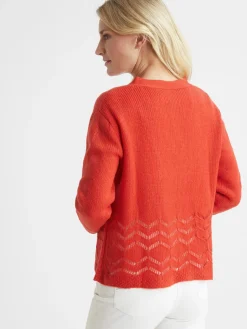 Femme Daxon Gilet long encolure V