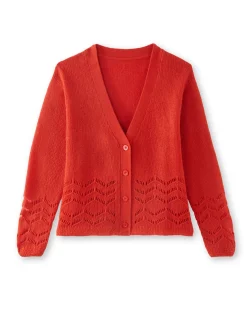 Femme Daxon Gilet long encolure V