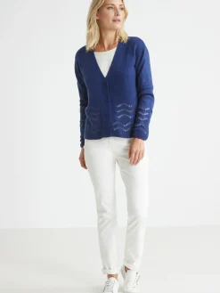 Femme Daxon Gilet long encolure V