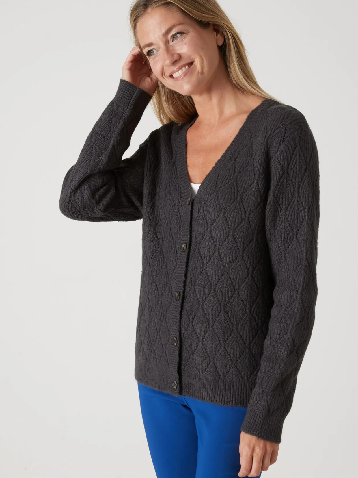 Femme Daxon Gilet maille fantaisie