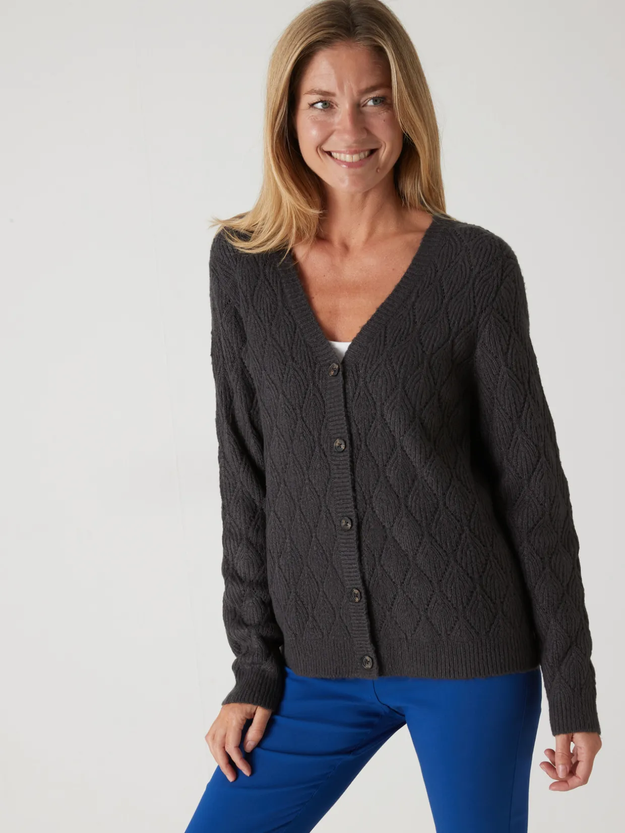 Femme Daxon Gilet maille fantaisie