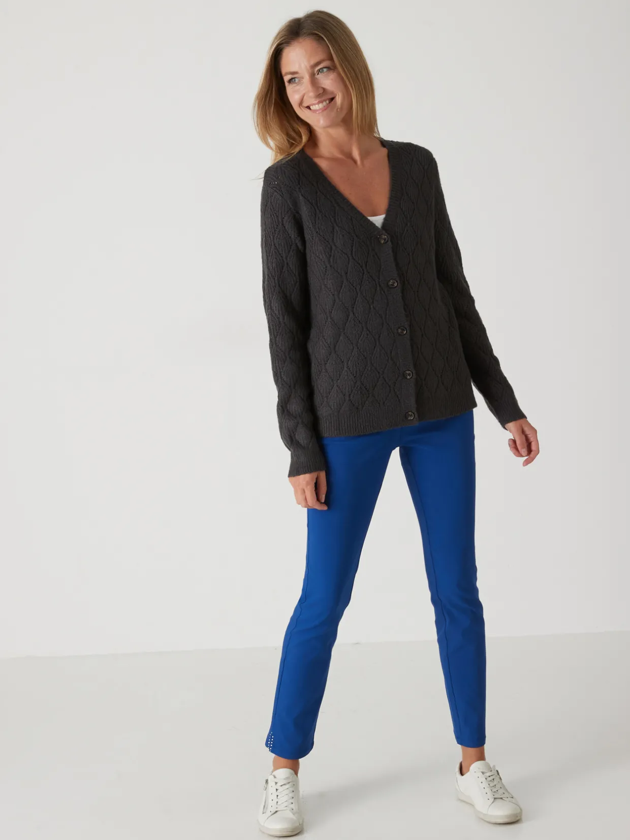 Femme Daxon Gilet maille fantaisie