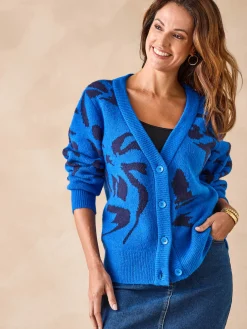 Femme Daxon Gilet maille jacquard