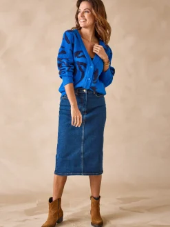 Femme Daxon Gilet maille jacquard