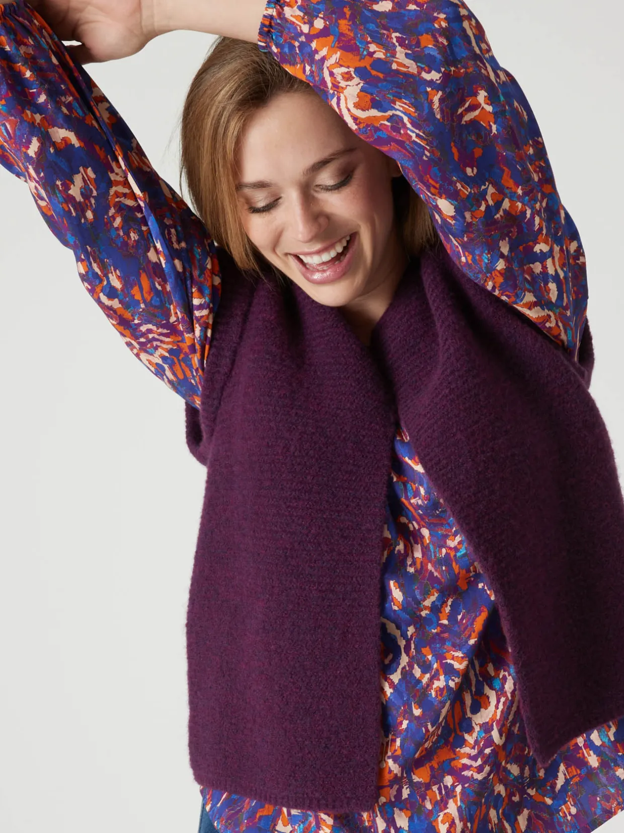 Femme Daxon Gilet point mousse sans manches